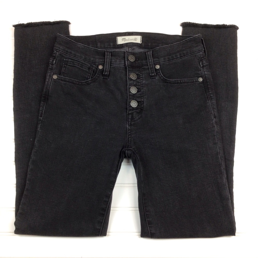 Madewell 9” High Rise Skinny Jeans Button-fly Tall - Picture 4 of 15